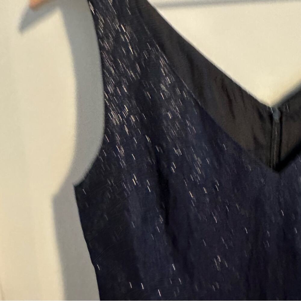 Tocca Midnight Blue Metallic Mini Dress XS - Picture 11 of 12